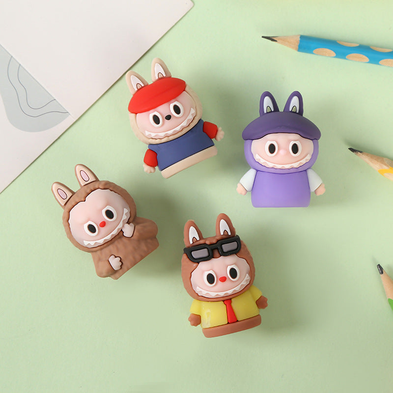 Cartoon Labubu Pencil Sharpener Cute students Gift