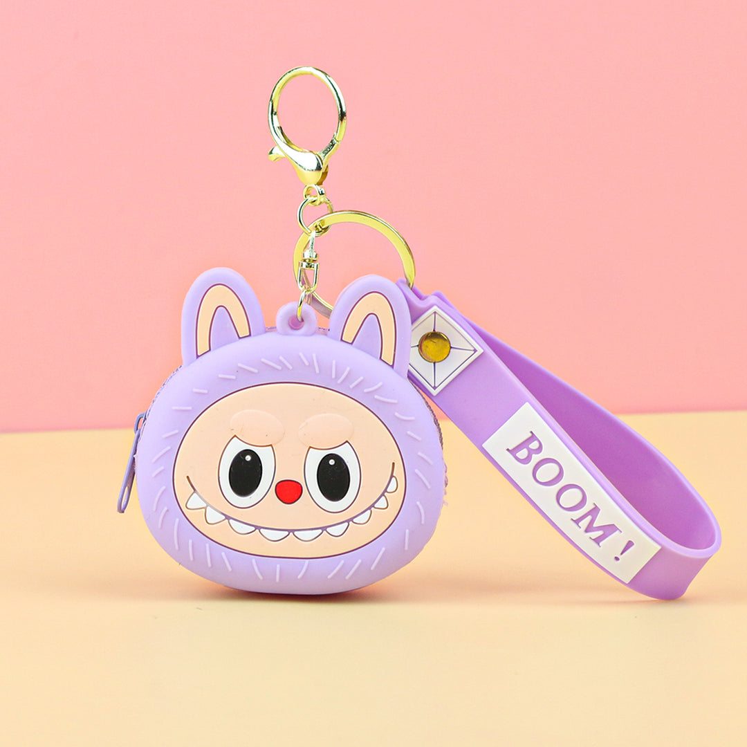 Labubu cute key chain coin purse labubu gift