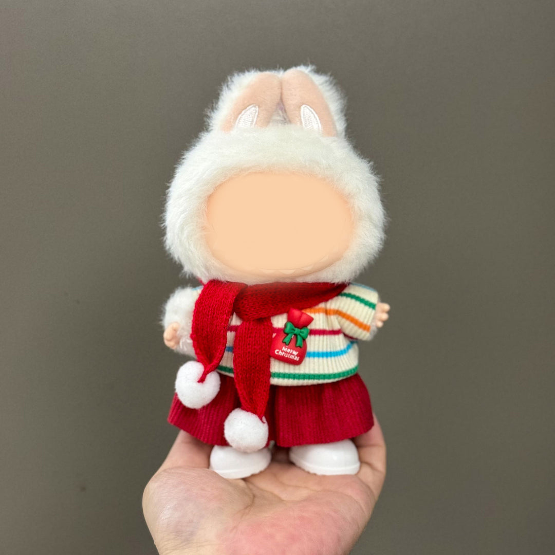 Labubu Christmas Santa clothes holiday costume