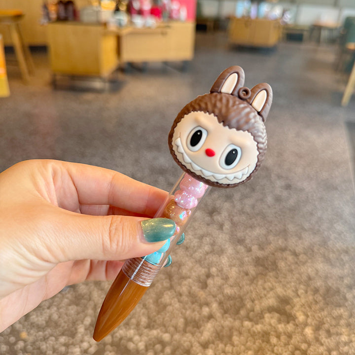 Labubu ballpoint pen with labubu cute patch