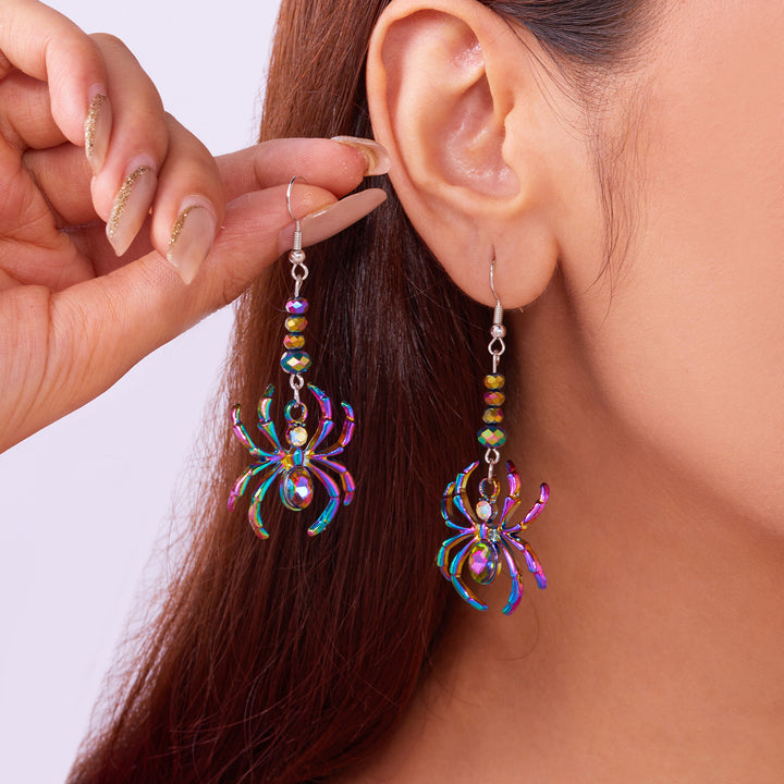 Halloween creative spider earrings halloween gifts