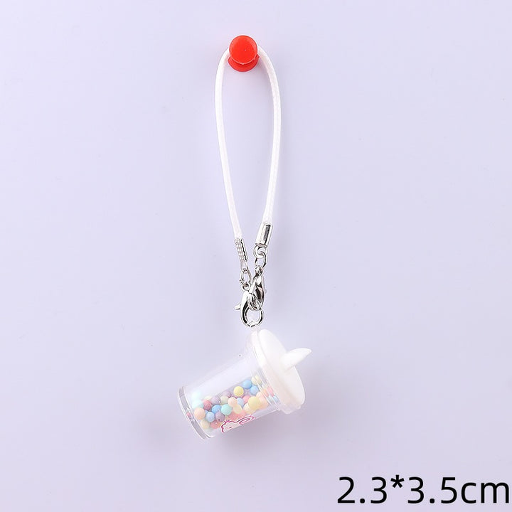 Labubu Cat ear milk tea cup doll Accessories