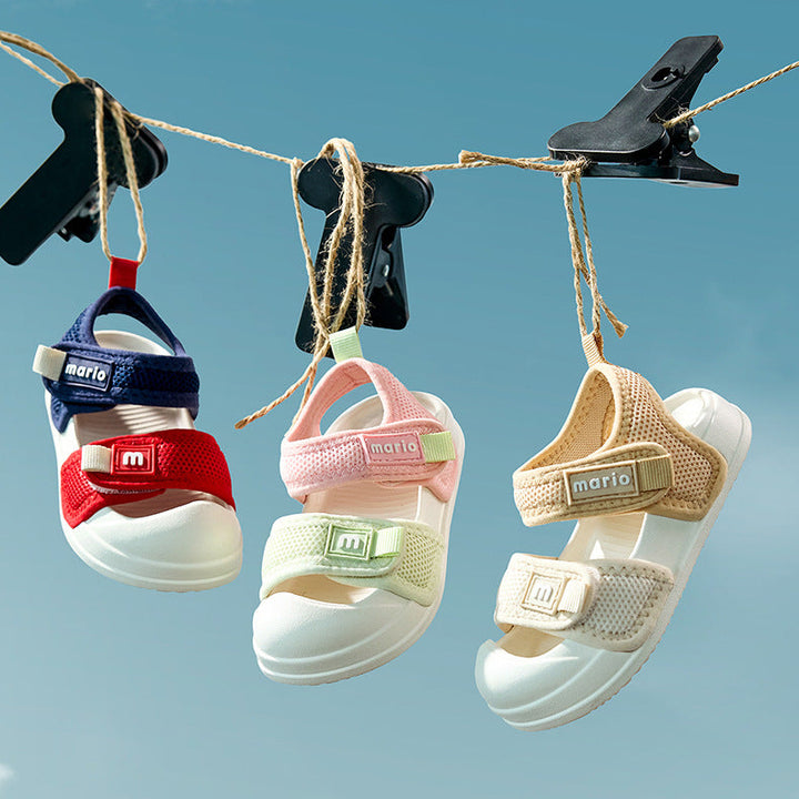 Sports beach sandals summer closed toe sandals for kids