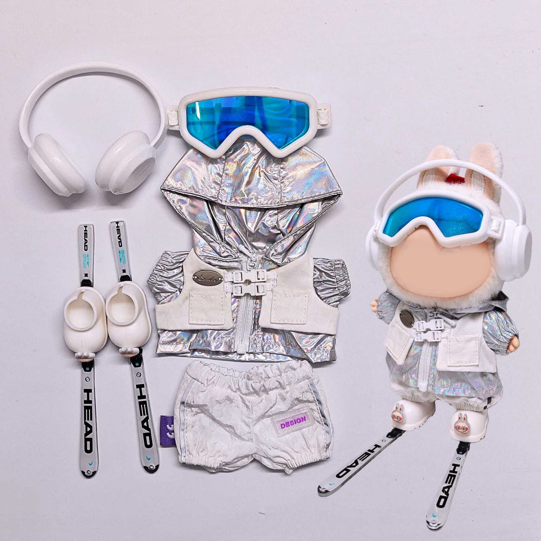 17cm dolls Winter ski goggles set doll clothes