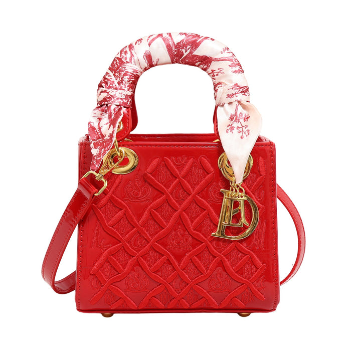 Luxury Lady embroidered handbag Diana bag