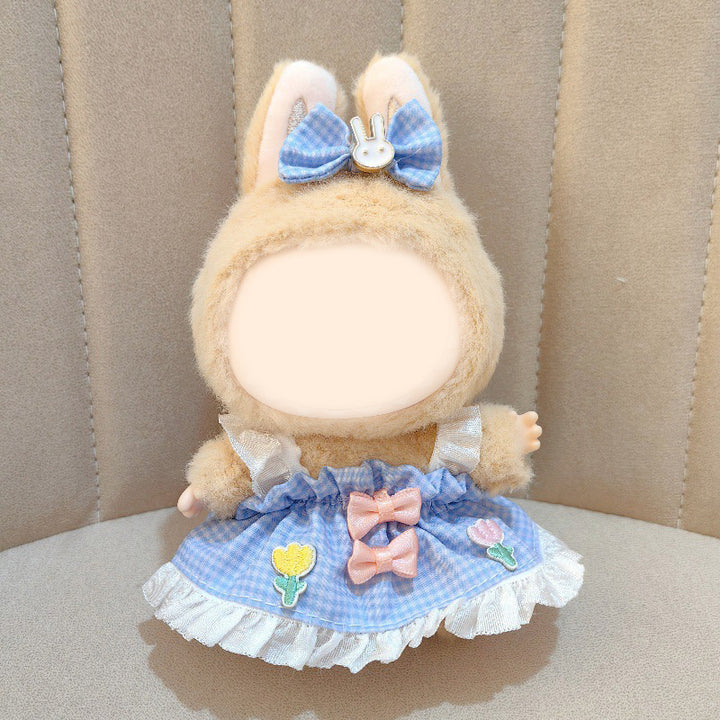 Dolls handmade clothes mini skirt dress for Labubu