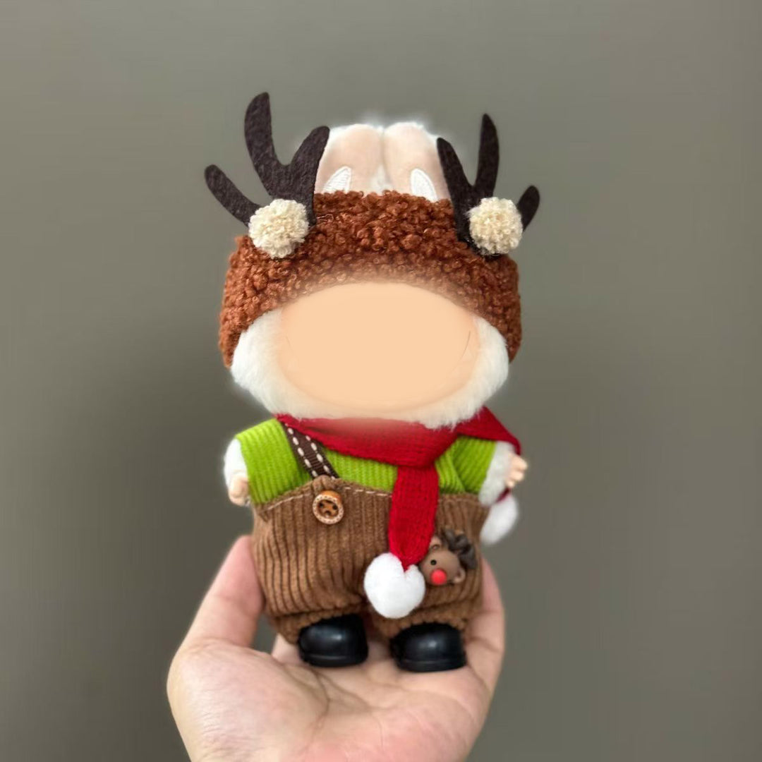 Labubu Christmas Santa clothes holiday costume