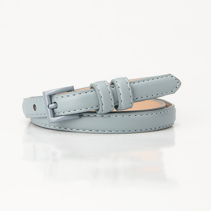 Summer fashion dopamine color women's thin belt