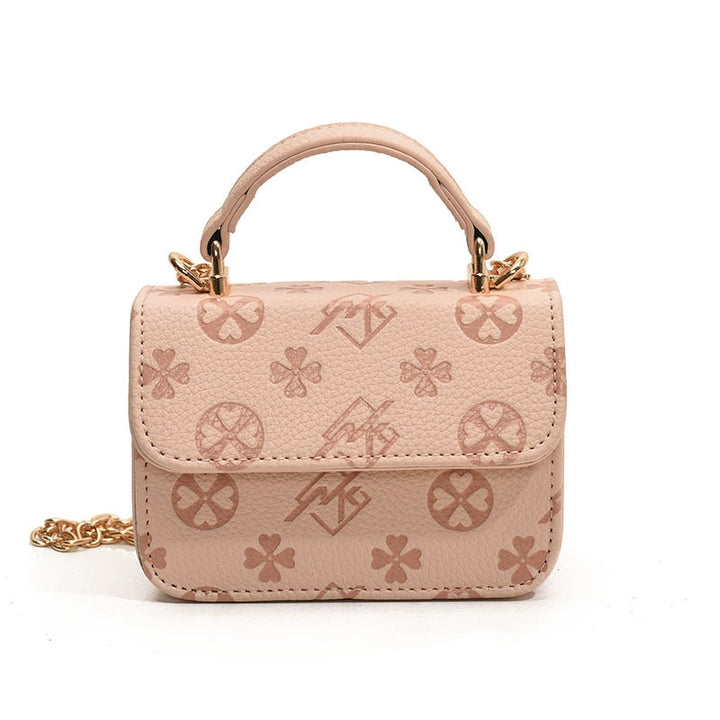 Kids embossed Mini handbag girls crossbody bag