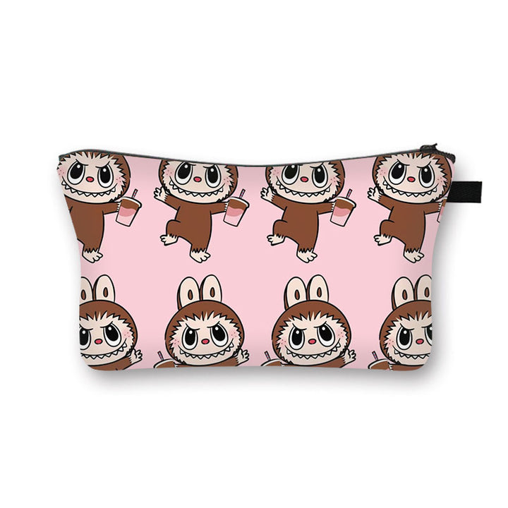 Labubu cosmetic bag portable toiletry bag