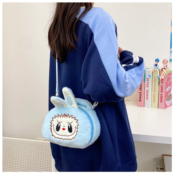 Labubu Cartoon Plush shoulder crossbody Bag