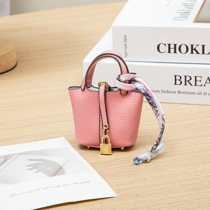 Mini Bag Pendant Creative Leather designer Bag Pendant