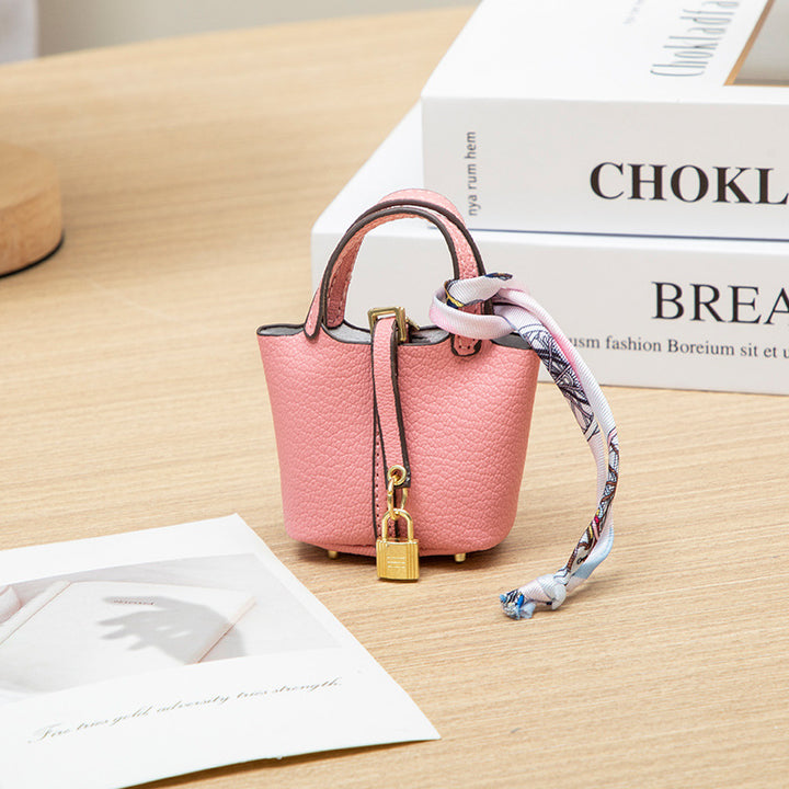 Mini Bag Pendant Creative Leather designer Bag Pendant