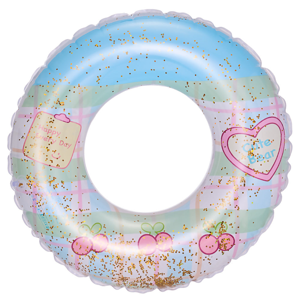 Sequin Mermaid swim ring Pool Float