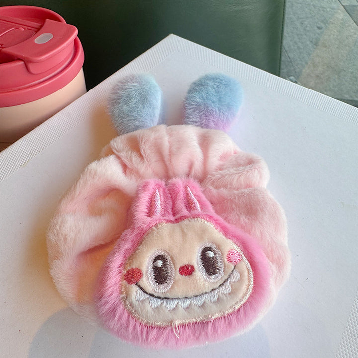 Labubu plush hair ring labubu rubber band hair accessories