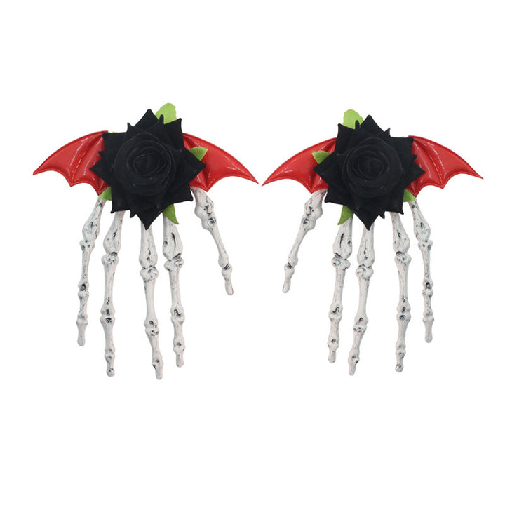 Halloween Skeleton Hand Hair Clip Halloween Party hair accessories