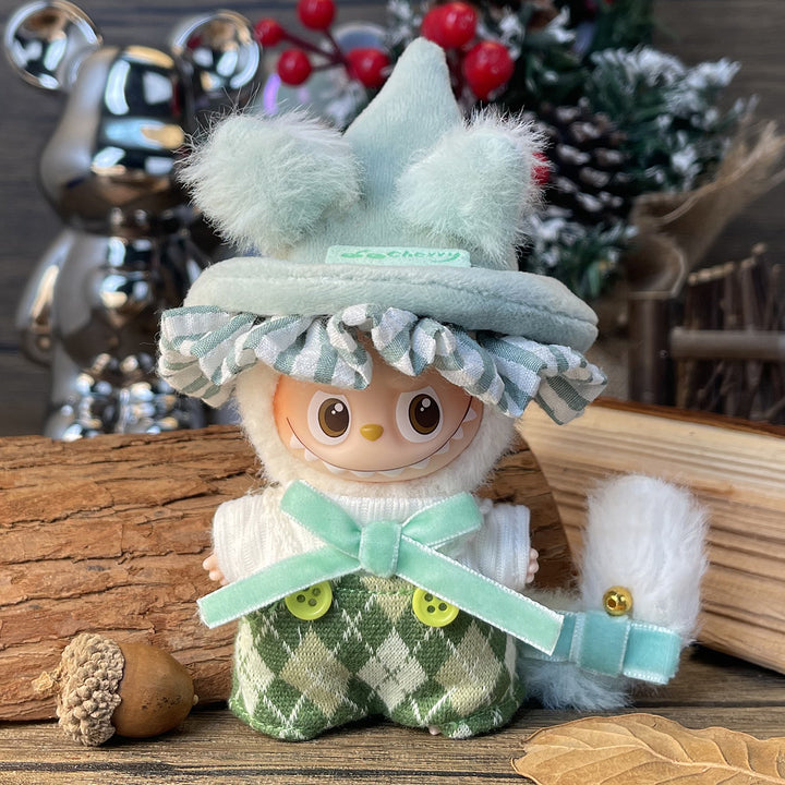 Handmade cute mini dolls clothes for 10cm dolls