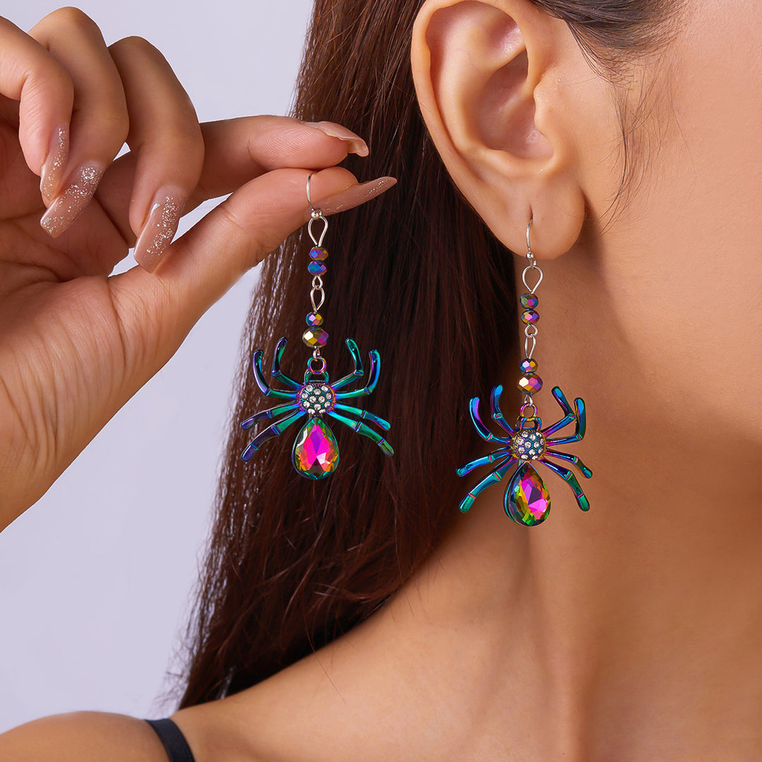 Halloween creative spider earrings halloween gifts