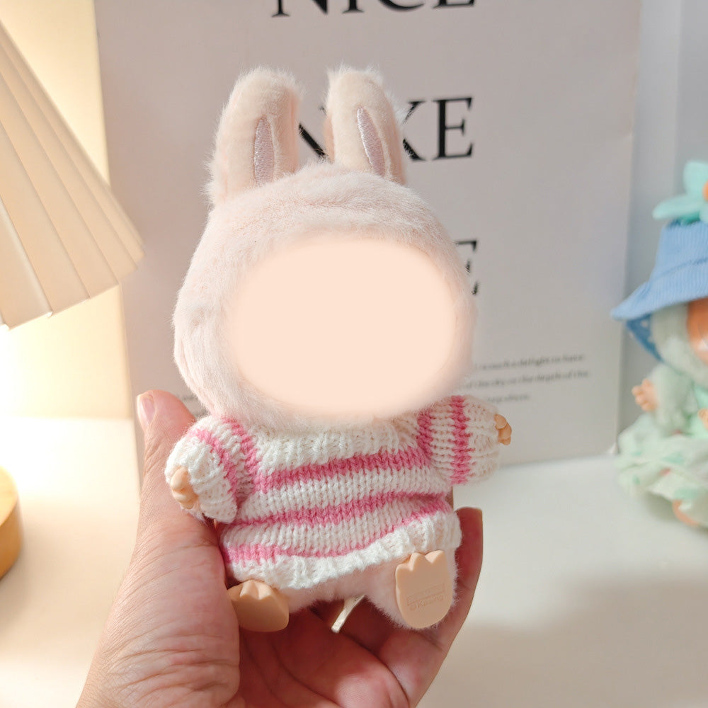 Labubu cute knitted sweater doll clothes