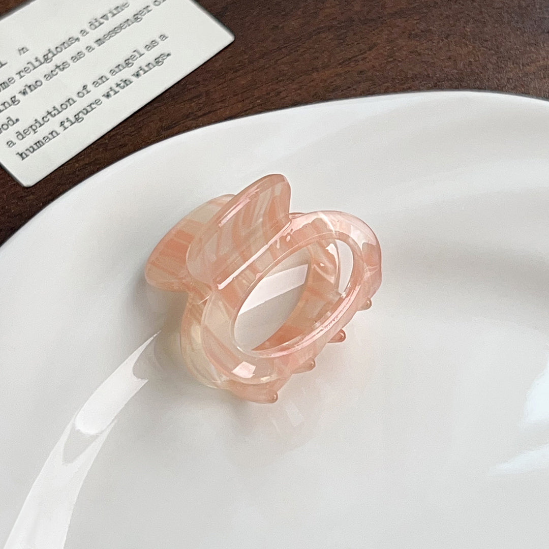 Mini Oval Shark hair claw clips