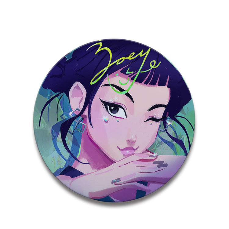 K-pop Demon Hunters Inspired Badges