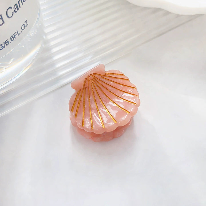 Seaside Shell shape mini hair clip