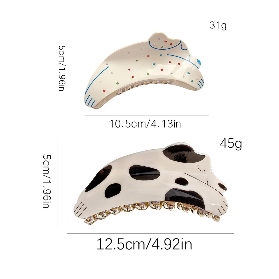 Creative cute pet hair claw clip Childish hair clip