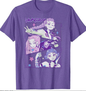KPop Demon Hunters cotton T-Shirt