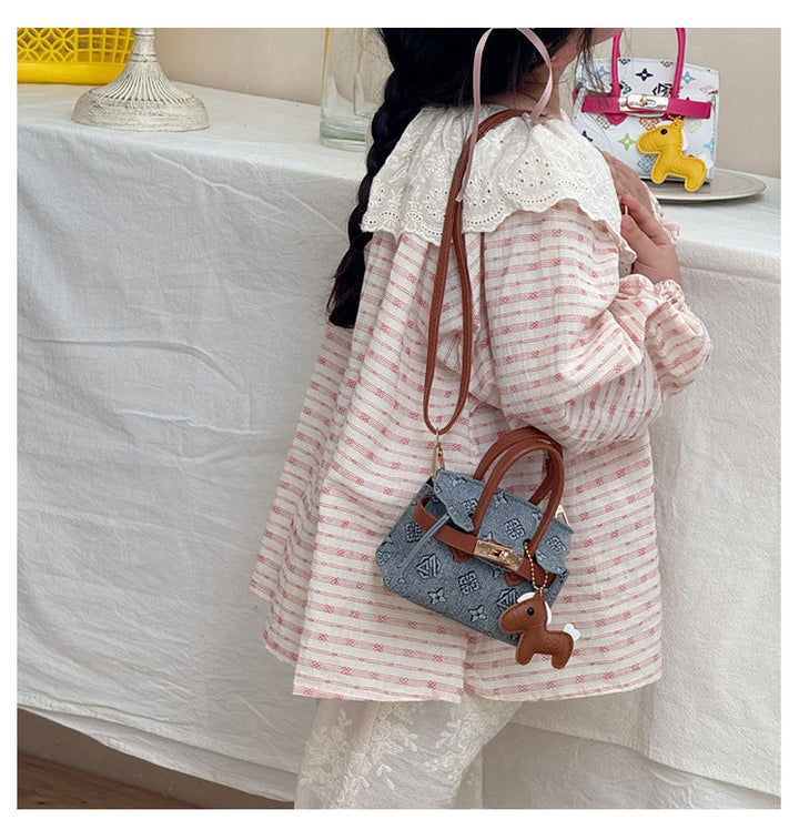 Mini Retro Print crossbody bag Kelly mini handbag