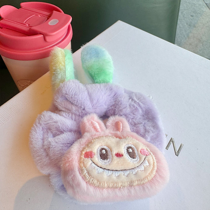 Labubu plush hair ring labubu rubber band hair accessories