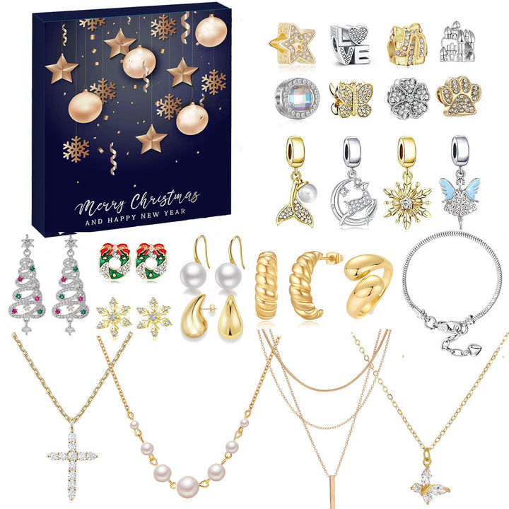 Christmas jewelry blind Box-Christmas advent Calendar Gift