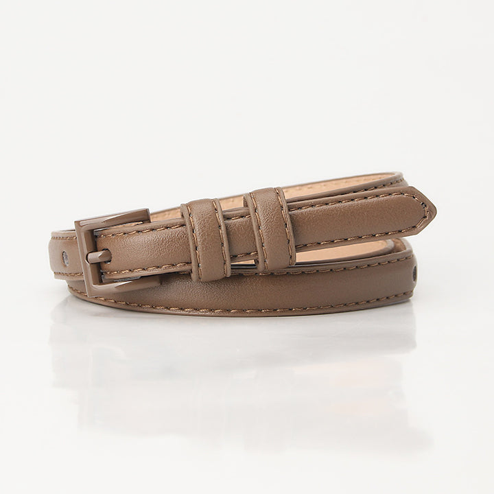 Summer fashion dopamine color women's thin belt