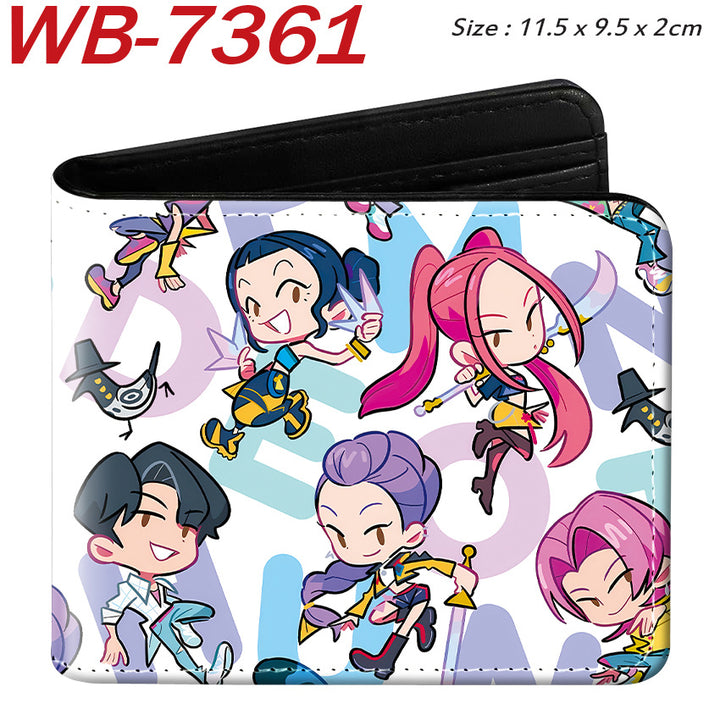 KDH K-pop inspired PU Bifold Wallet personalized gift