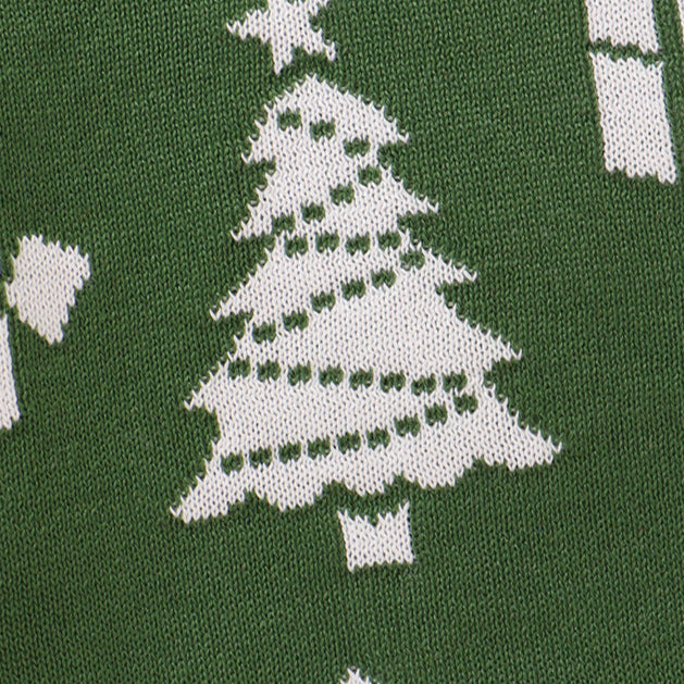 Cute Christmas jacquard holiday sweaters for kids