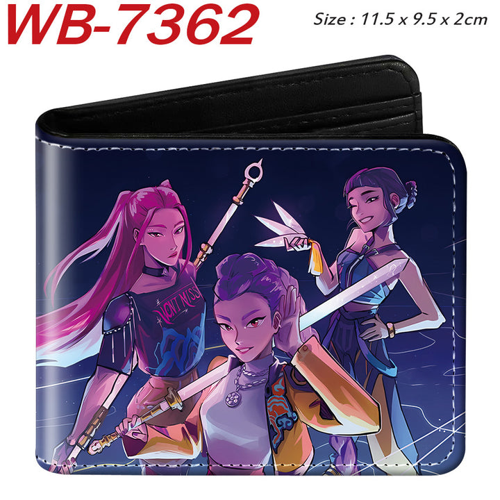 KDH K-pop inspired PU Bifold Wallet personalized gift