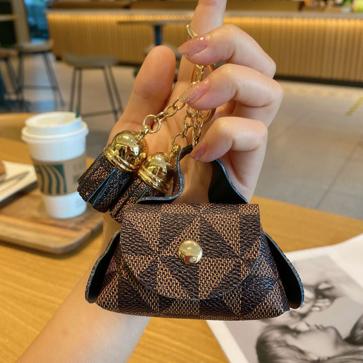 Designer mini Bag keychain coin purse