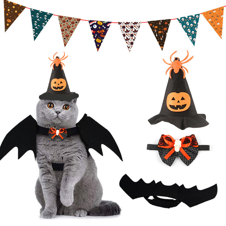Halloween pet costumes Puppy Kitten Halloween party dress up