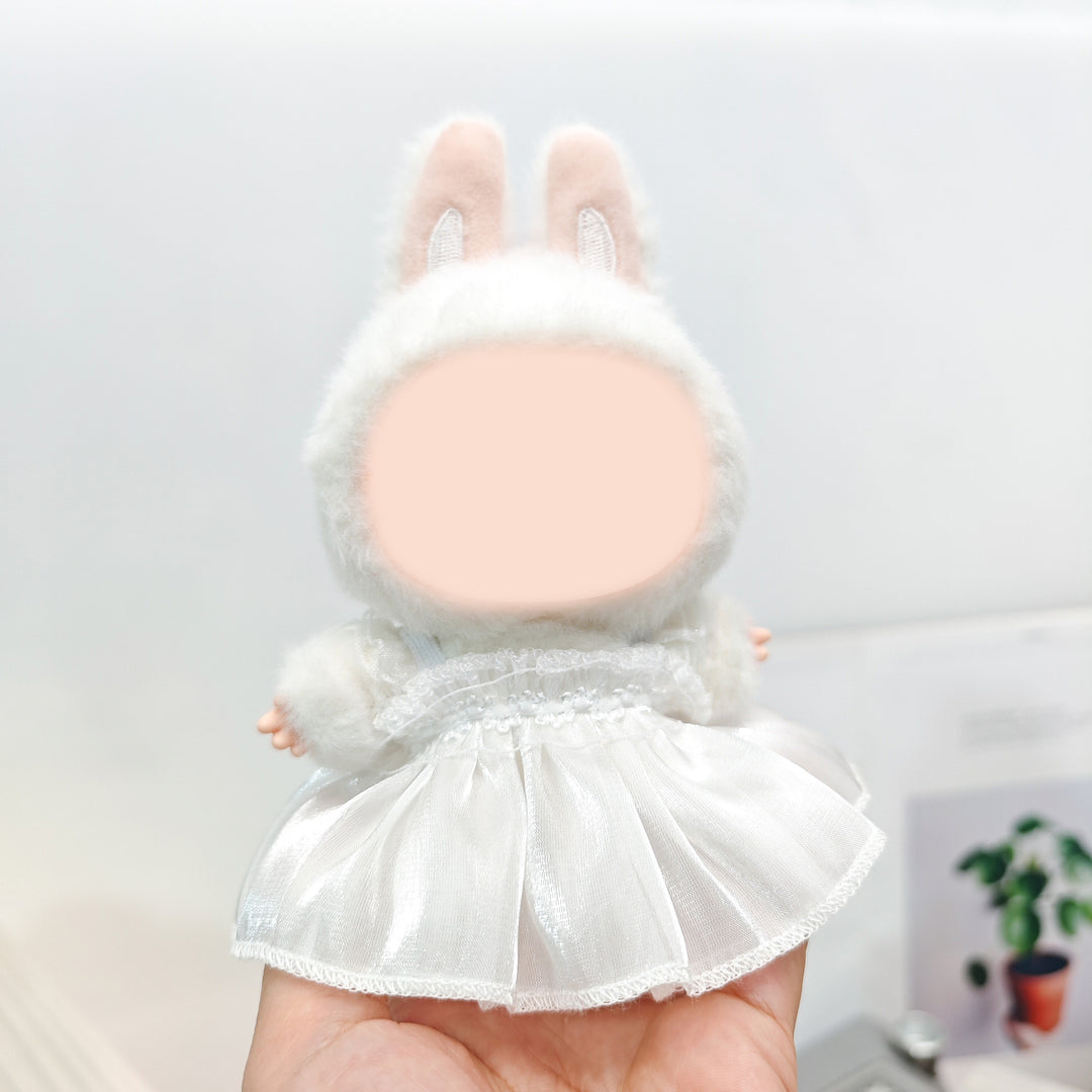 Labubu Pearlescent princess mesh dress dolls clothes