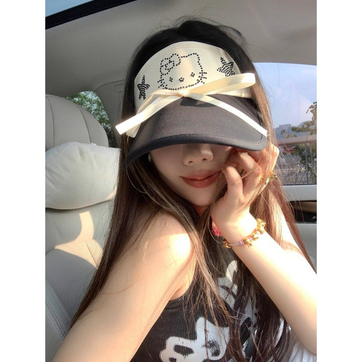 Hello Kitty Summer Diamond Sun Protection visor