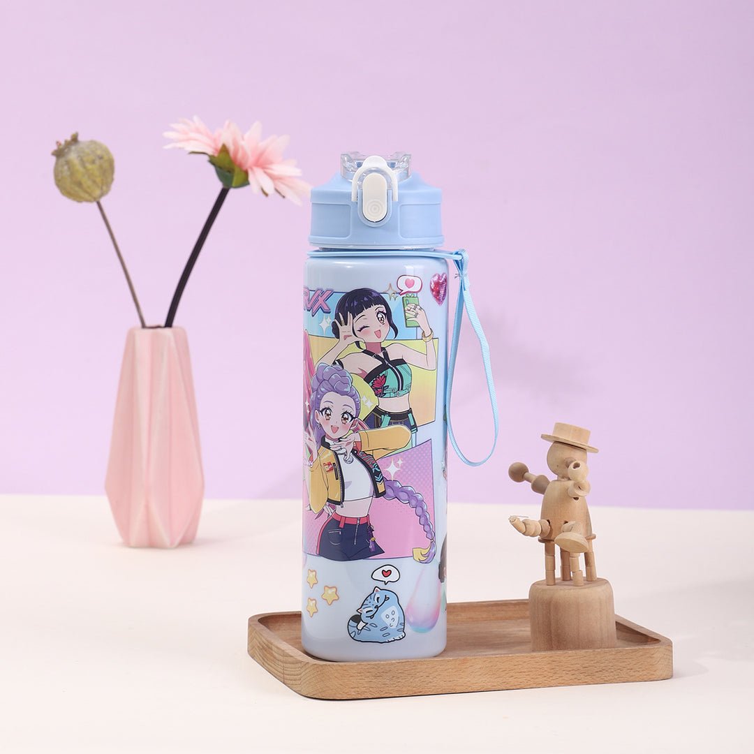 KDH K-pop inspired Straw Cup Portable plastic water bottle