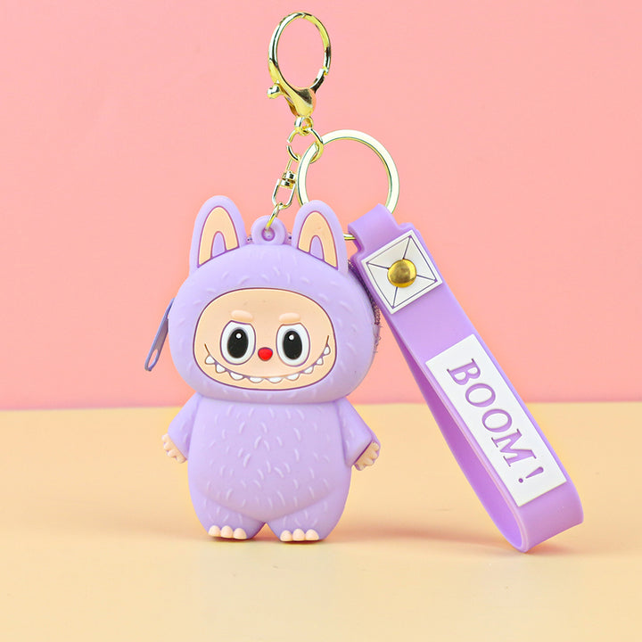 Labubu cute key chain coin purse labubu gift