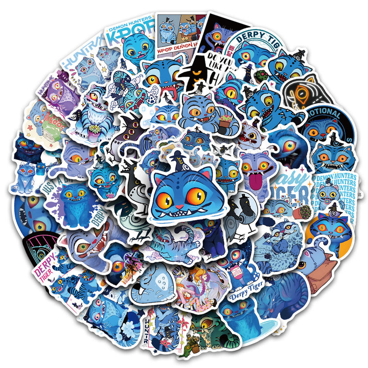 KDH K-pop inspired Derpy Waterproof Stickers Pack of 56