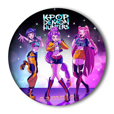 K-pop Demon Hunters Inspired Badges