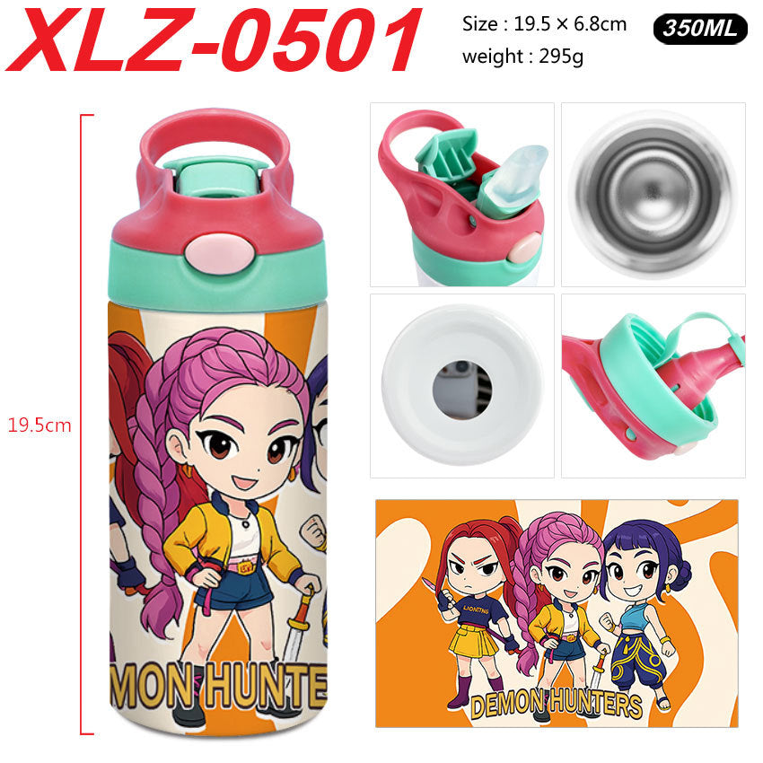 KDH K-pop inspired Stainless steel thermos Cups students Tumblers-350ml