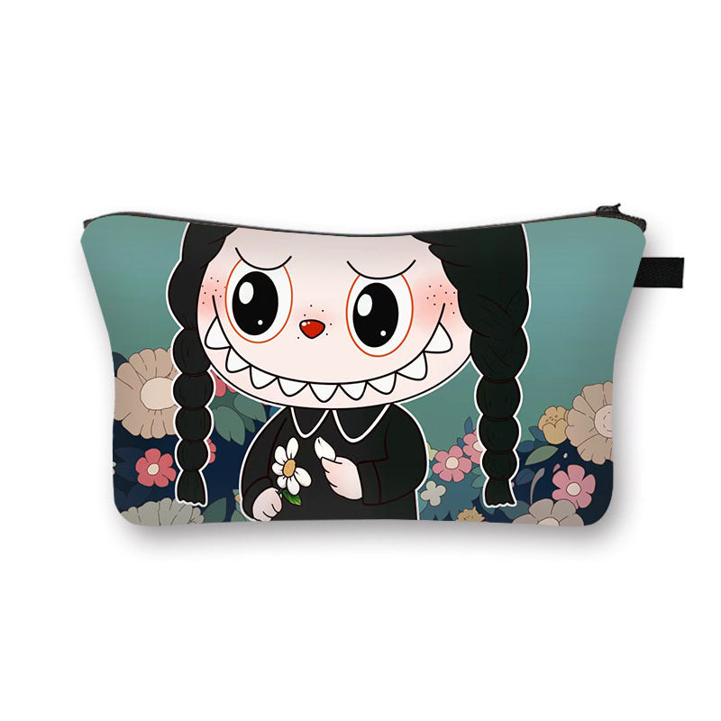Labubu cosmetic bag portable toiletry bag