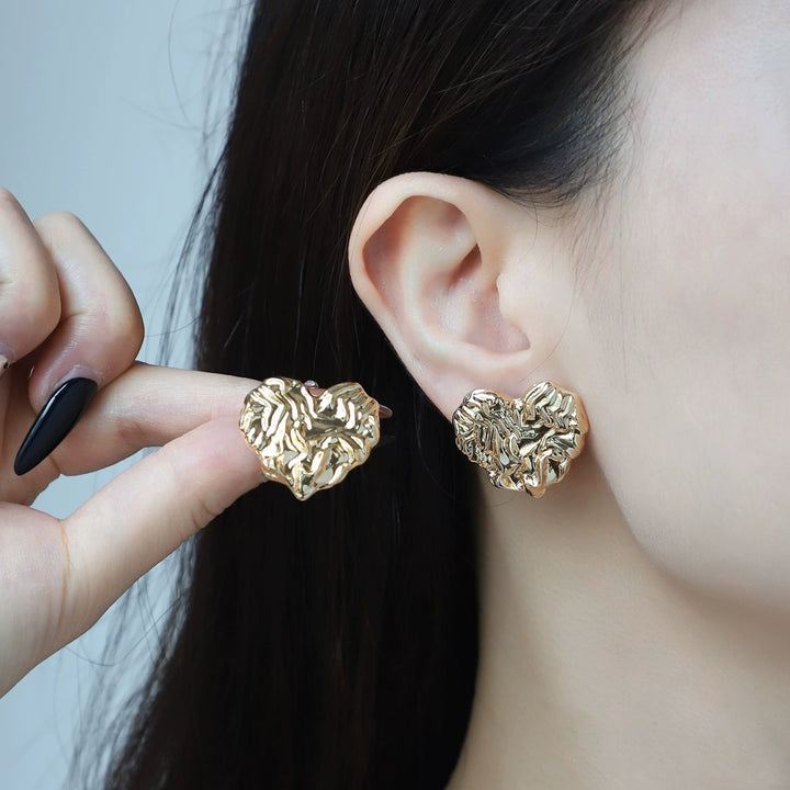 Boho Style Leaf Drop Earrings