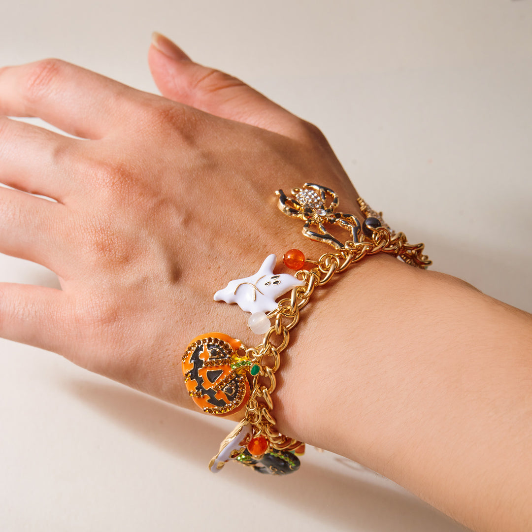 Halloween Alloy Pendant Bracelet halloween gifts