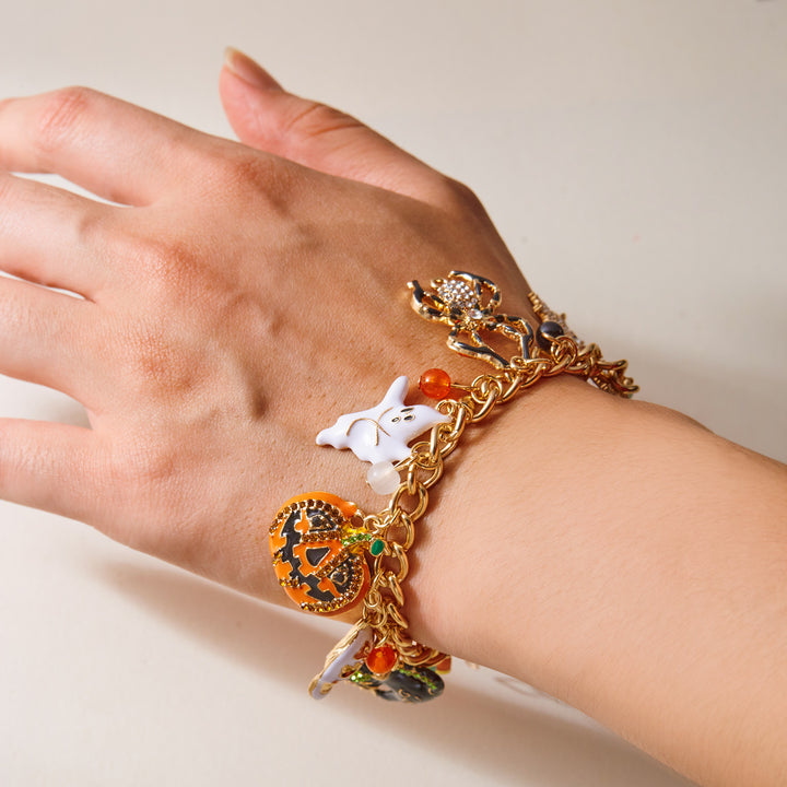 Halloween Alloy Pendant Bracelet halloween gifts