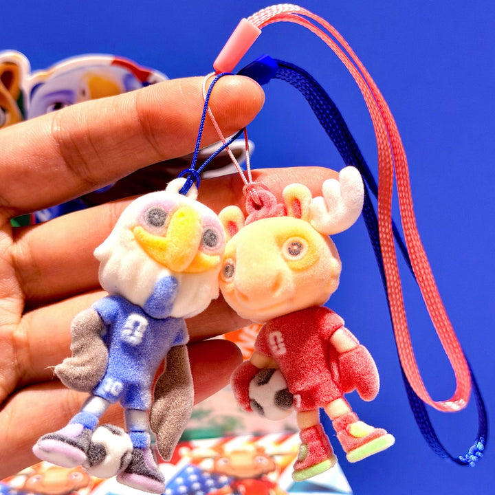 2026 FIFA World Cup mascots dolls pendant  souvenir Blind Box-12pcs