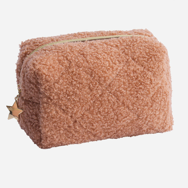 Plush cosmetic bag portable pillow bag storage bag